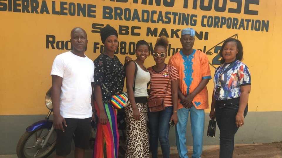 You are currently viewing Radio shows reaches half a million people, talking to end FGM, Team Bombali, Sierra Leone