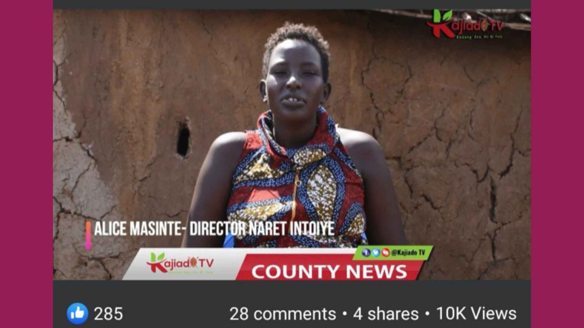 Read more about the article Kajiado TV broadcast chief, campaigner, and ex-cutter on how to end FGM in Kajiado County, Kenya 